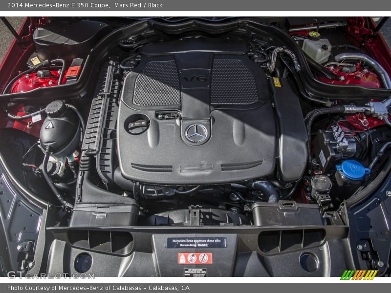 Mars Red / Black 2014 Mercedes-Benz E 350 Coupe
