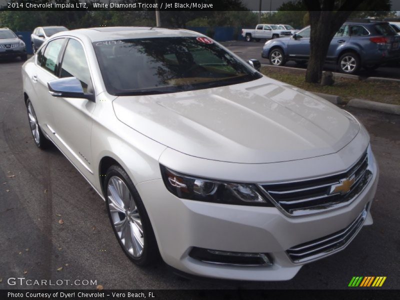 Front 3/4 View of 2014 Impala LTZ