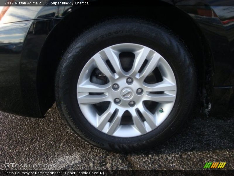 Super Black / Charcoal 2012 Nissan Altima 2.5 S