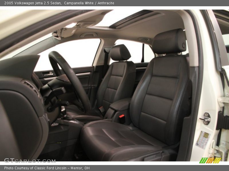 Campanella White / Anthracite 2005 Volkswagen Jetta 2.5 Sedan