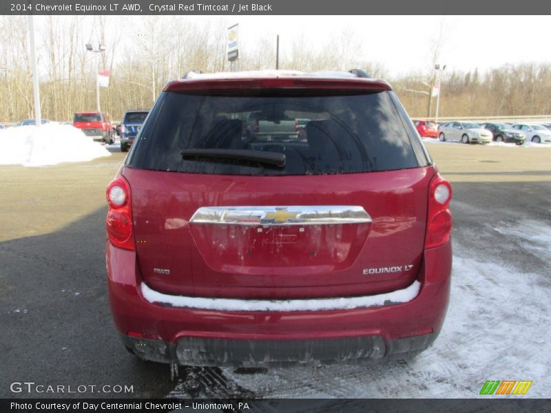 Crystal Red Tintcoat / Jet Black 2014 Chevrolet Equinox LT AWD