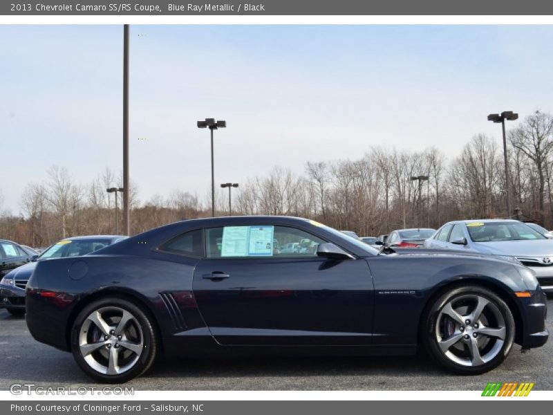 Blue Ray Metallic / Black 2013 Chevrolet Camaro SS/RS Coupe