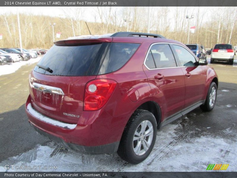 Crystal Red Tintcoat / Jet Black 2014 Chevrolet Equinox LT AWD