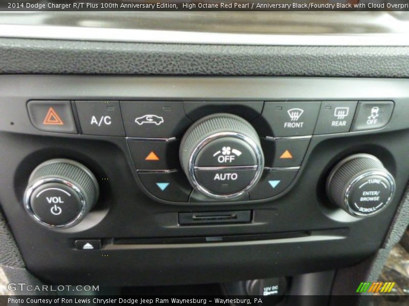 Controls of 2014 Charger R/T Plus 100th Anniversary Edition
