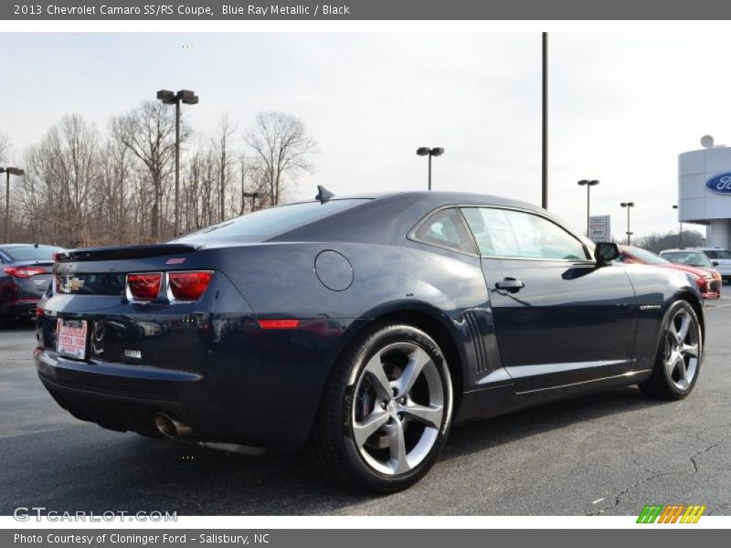 Blue Ray Metallic / Black 2013 Chevrolet Camaro SS/RS Coupe