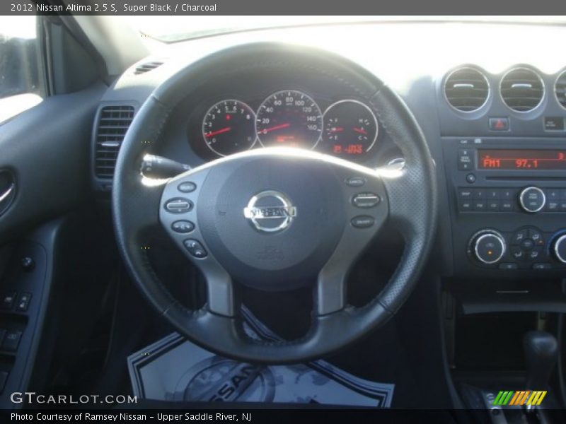 Super Black / Charcoal 2012 Nissan Altima 2.5 S