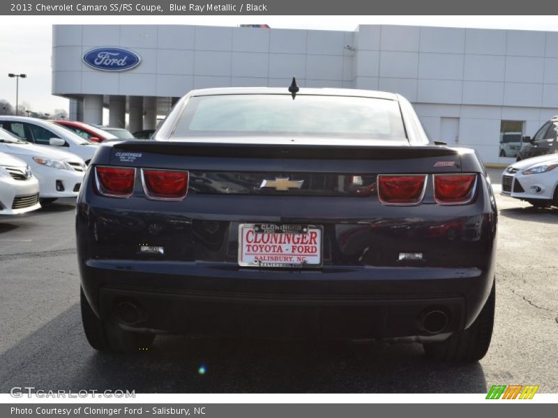 Blue Ray Metallic / Black 2013 Chevrolet Camaro SS/RS Coupe
