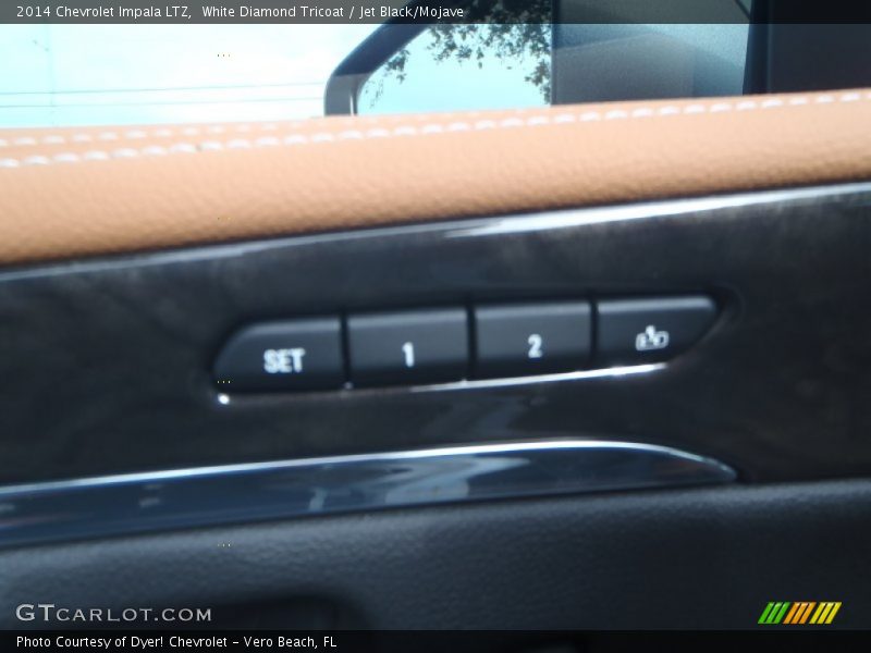 White Diamond Tricoat / Jet Black/Mojave 2014 Chevrolet Impala LTZ