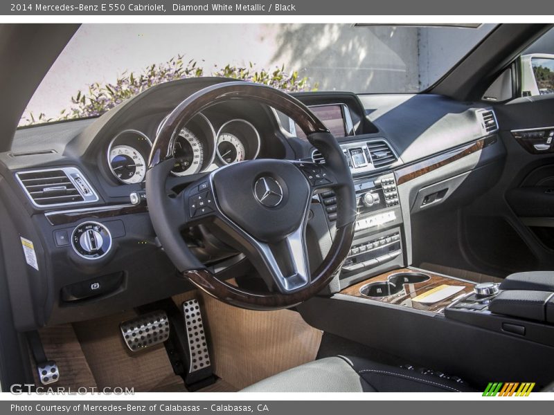 Dashboard of 2014 E 550 Cabriolet