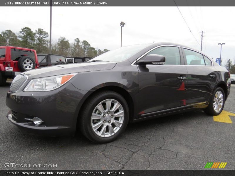 Dark Steel Gray Metallic / Ebony 2012 Buick LaCrosse FWD
