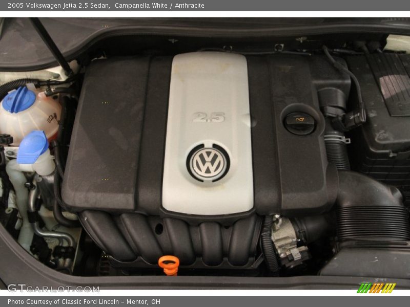 Campanella White / Anthracite 2005 Volkswagen Jetta 2.5 Sedan