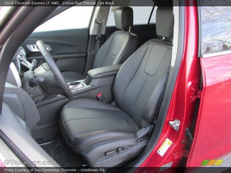 Crystal Red Tintcoat / Jet Black 2014 Chevrolet Equinox LT AWD
