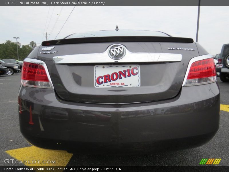 Dark Steel Gray Metallic / Ebony 2012 Buick LaCrosse FWD