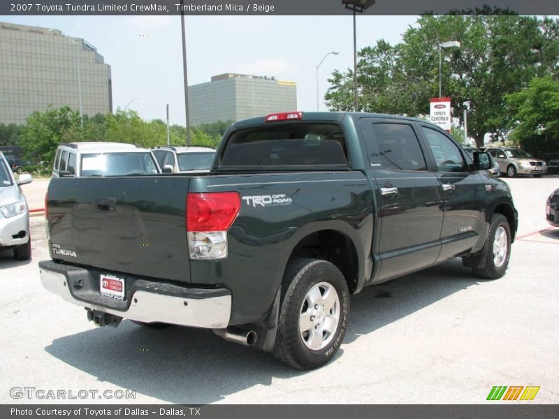 Timberland Mica / Beige 2007 Toyota Tundra Limited CrewMax