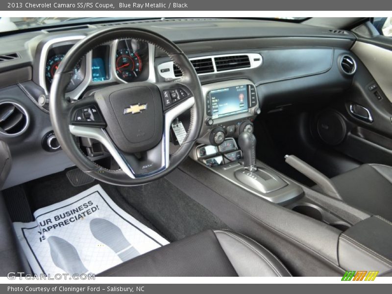 Blue Ray Metallic / Black 2013 Chevrolet Camaro SS/RS Coupe