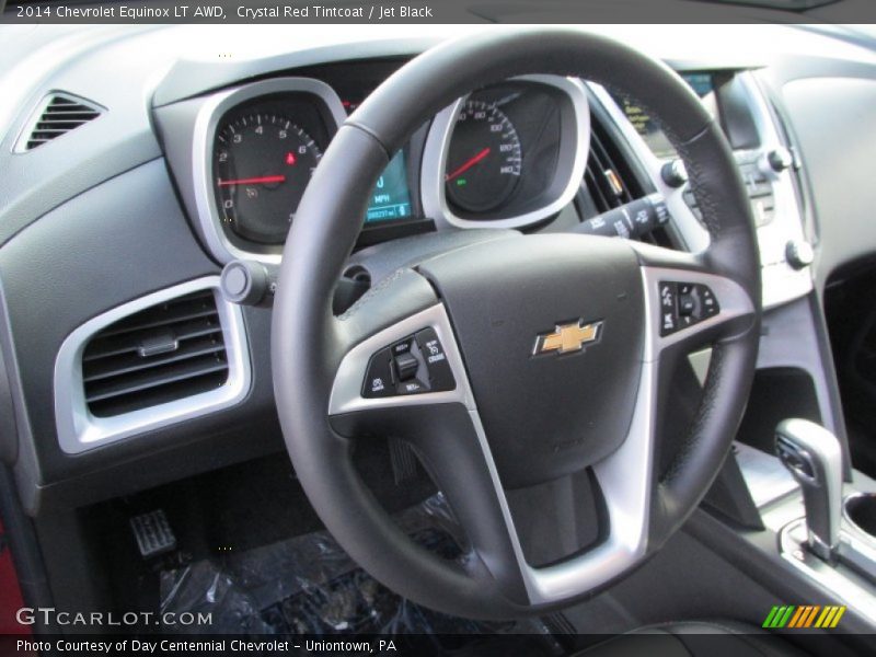 Crystal Red Tintcoat / Jet Black 2014 Chevrolet Equinox LT AWD