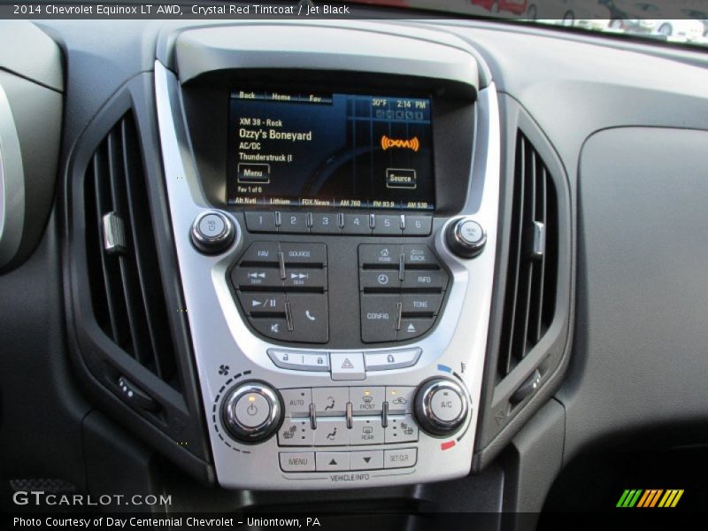 Crystal Red Tintcoat / Jet Black 2014 Chevrolet Equinox LT AWD
