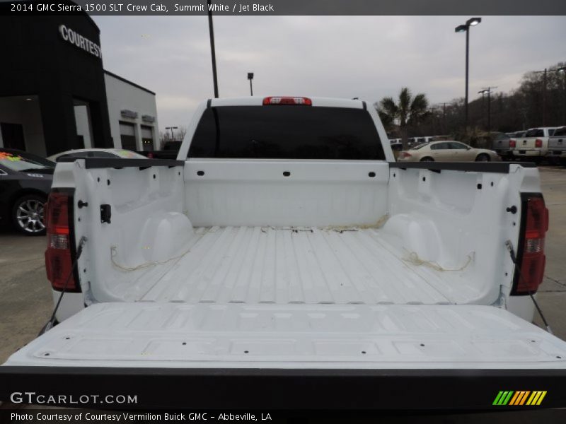 Summit White / Jet Black 2014 GMC Sierra 1500 SLT Crew Cab