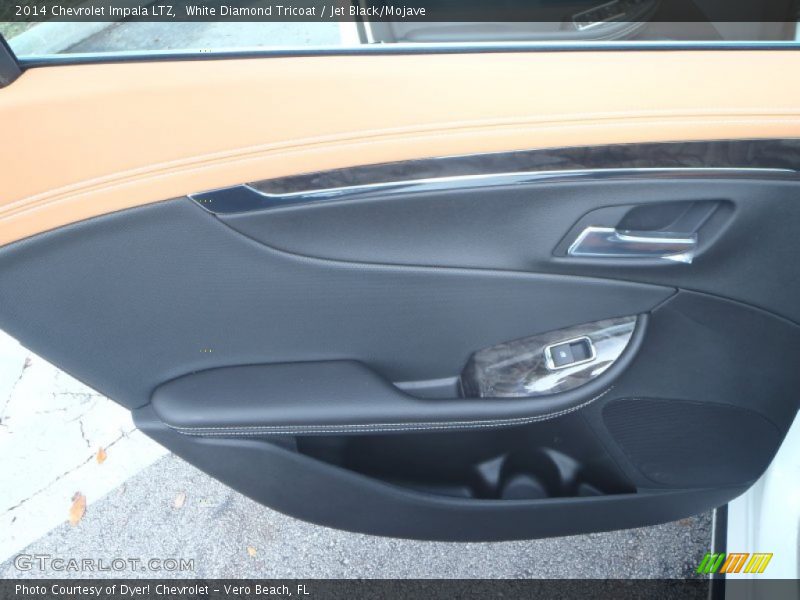 White Diamond Tricoat / Jet Black/Mojave 2014 Chevrolet Impala LTZ