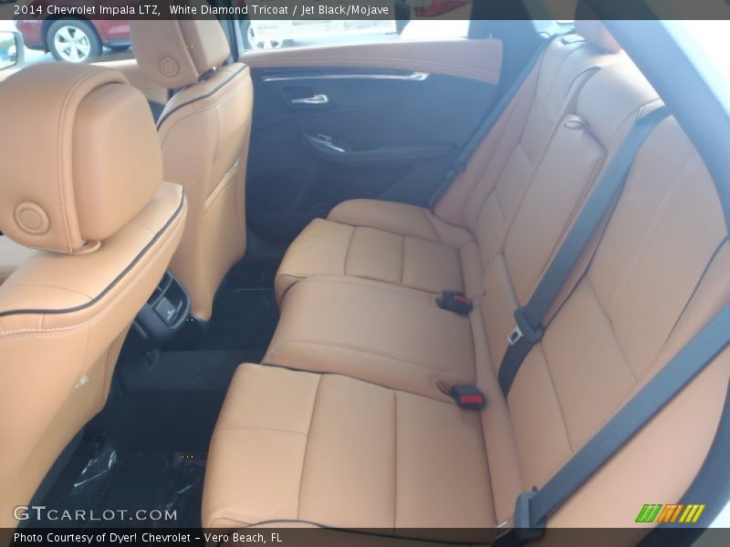 White Diamond Tricoat / Jet Black/Mojave 2014 Chevrolet Impala LTZ
