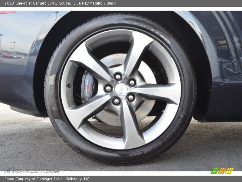 Blue Ray Metallic / Black 2013 Chevrolet Camaro SS/RS Coupe