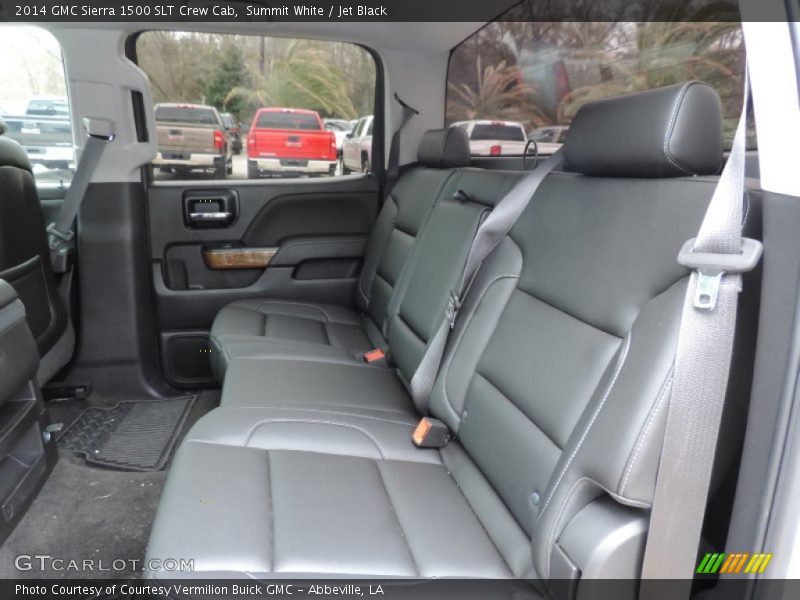 Summit White / Jet Black 2014 GMC Sierra 1500 SLT Crew Cab