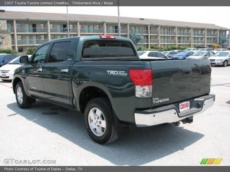 Timberland Mica / Beige 2007 Toyota Tundra Limited CrewMax