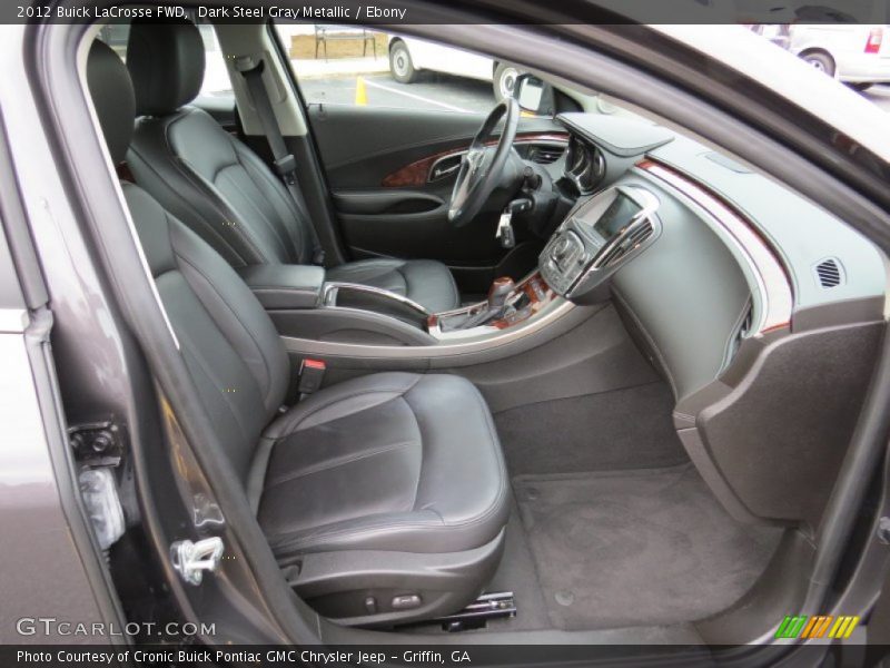 Dark Steel Gray Metallic / Ebony 2012 Buick LaCrosse FWD
