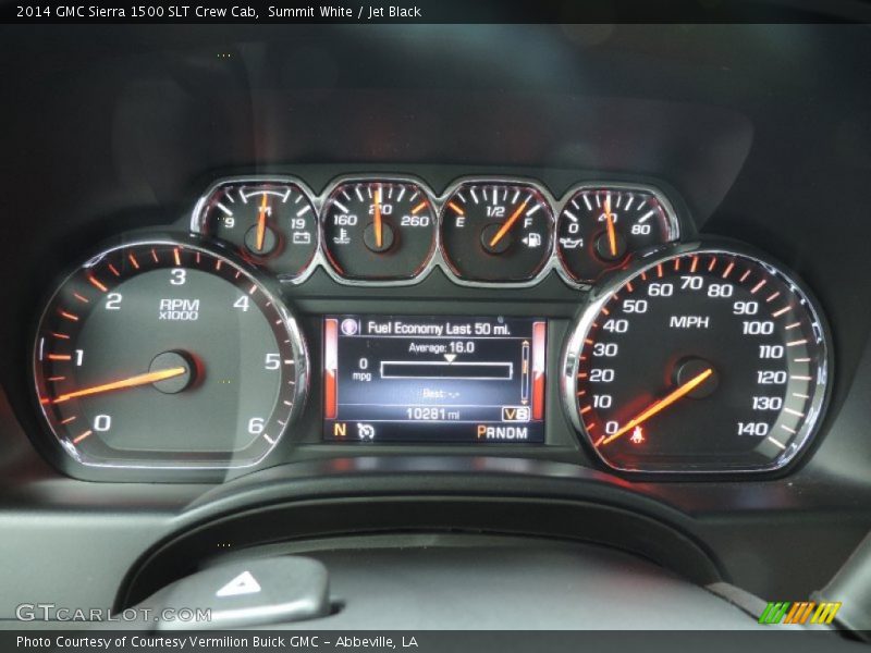 Summit White / Jet Black 2014 GMC Sierra 1500 SLT Crew Cab