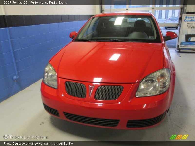 Performance Red / Ebony 2007 Pontiac G5