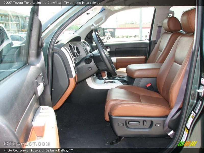Timberland Mica / Beige 2007 Toyota Tundra Limited CrewMax
