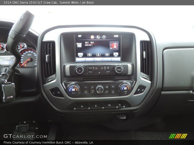 Summit White / Jet Black 2014 GMC Sierra 1500 SLT Crew Cab