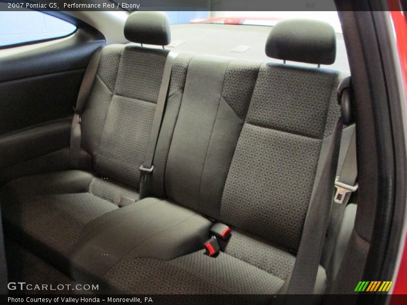 Performance Red / Ebony 2007 Pontiac G5