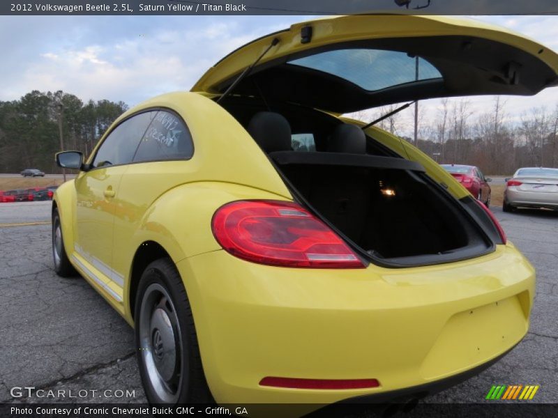 Saturn Yellow / Titan Black 2012 Volkswagen Beetle 2.5L