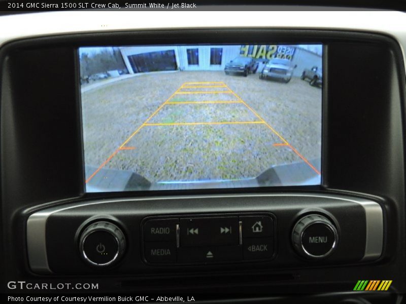 Summit White / Jet Black 2014 GMC Sierra 1500 SLT Crew Cab