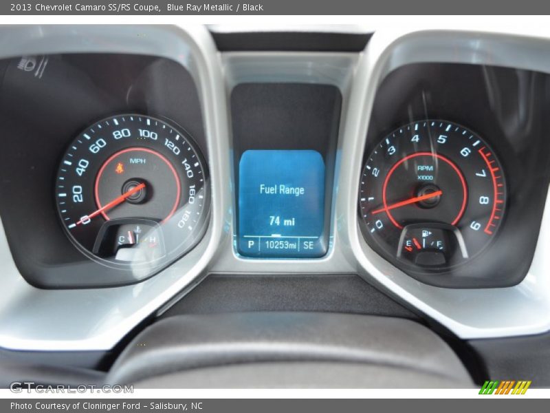 Blue Ray Metallic / Black 2013 Chevrolet Camaro SS/RS Coupe