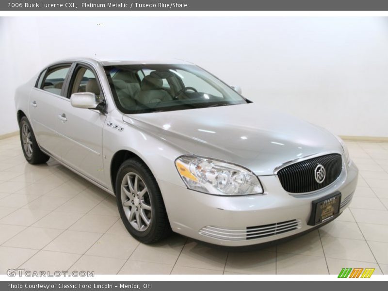 Platinum Metallic / Tuxedo Blue/Shale 2006 Buick Lucerne CXL