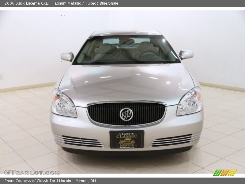Platinum Metallic / Tuxedo Blue/Shale 2006 Buick Lucerne CXL