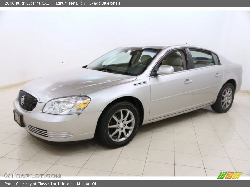 Platinum Metallic / Tuxedo Blue/Shale 2006 Buick Lucerne CXL