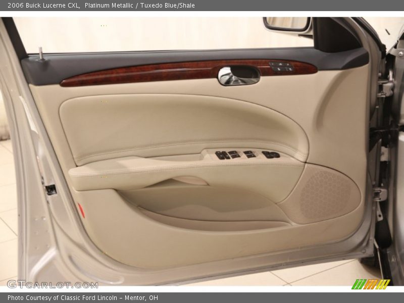 Platinum Metallic / Tuxedo Blue/Shale 2006 Buick Lucerne CXL