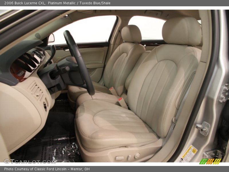 Platinum Metallic / Tuxedo Blue/Shale 2006 Buick Lucerne CXL