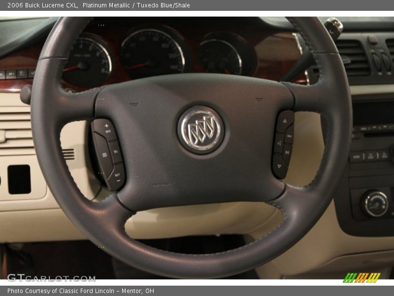 Platinum Metallic / Tuxedo Blue/Shale 2006 Buick Lucerne CXL