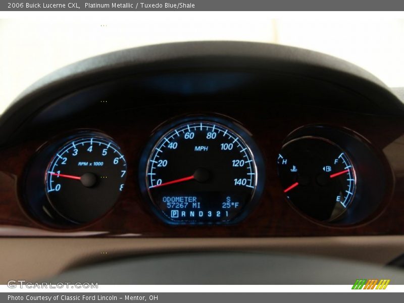 Platinum Metallic / Tuxedo Blue/Shale 2006 Buick Lucerne CXL