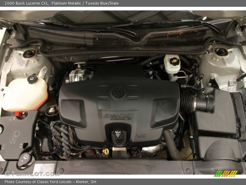 Platinum Metallic / Tuxedo Blue/Shale 2006 Buick Lucerne CXL