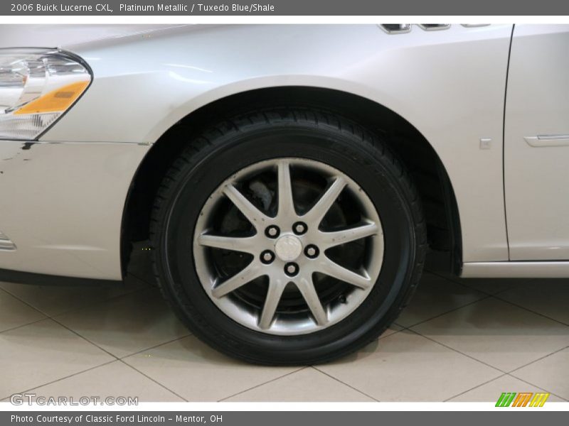 Platinum Metallic / Tuxedo Blue/Shale 2006 Buick Lucerne CXL