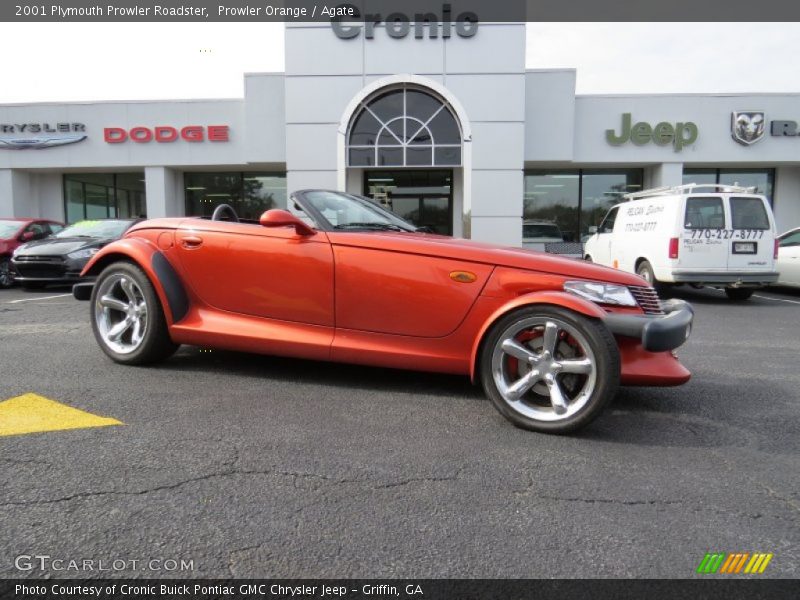 Prowler Orange / Agate 2001 Plymouth Prowler Roadster