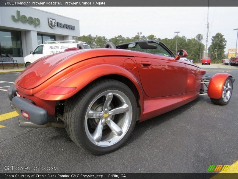 Prowler Orange / Agate 2001 Plymouth Prowler Roadster