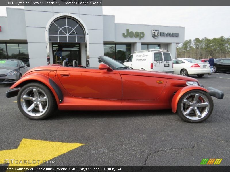 Prowler Orange / Agate 2001 Plymouth Prowler Roadster