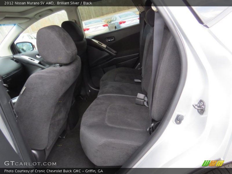 Brilliant Silver / Black 2012 Nissan Murano SV AWD