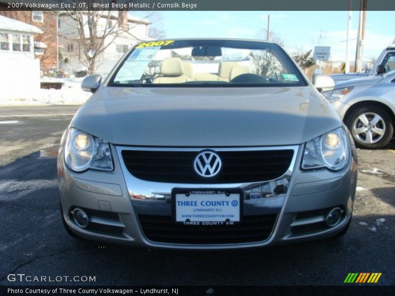 Wheat Beige Metallic / Cornsilk Beige 2007 Volkswagen Eos 2.0T